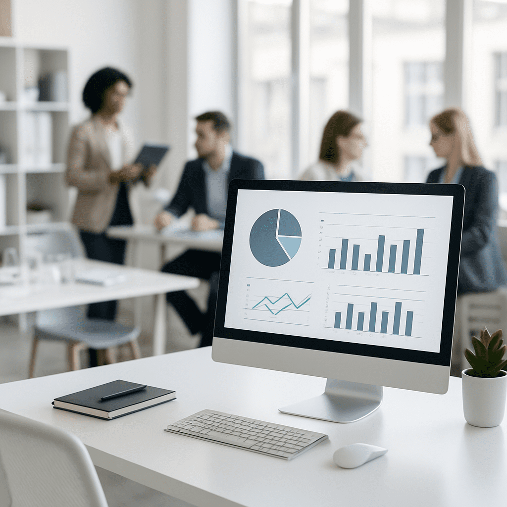 Professional Scientific Office Environment