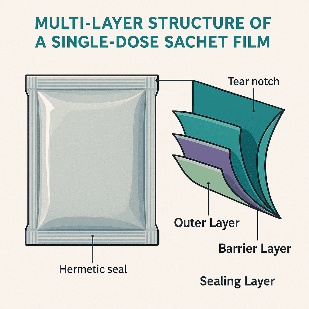 Sachet Technical Structure