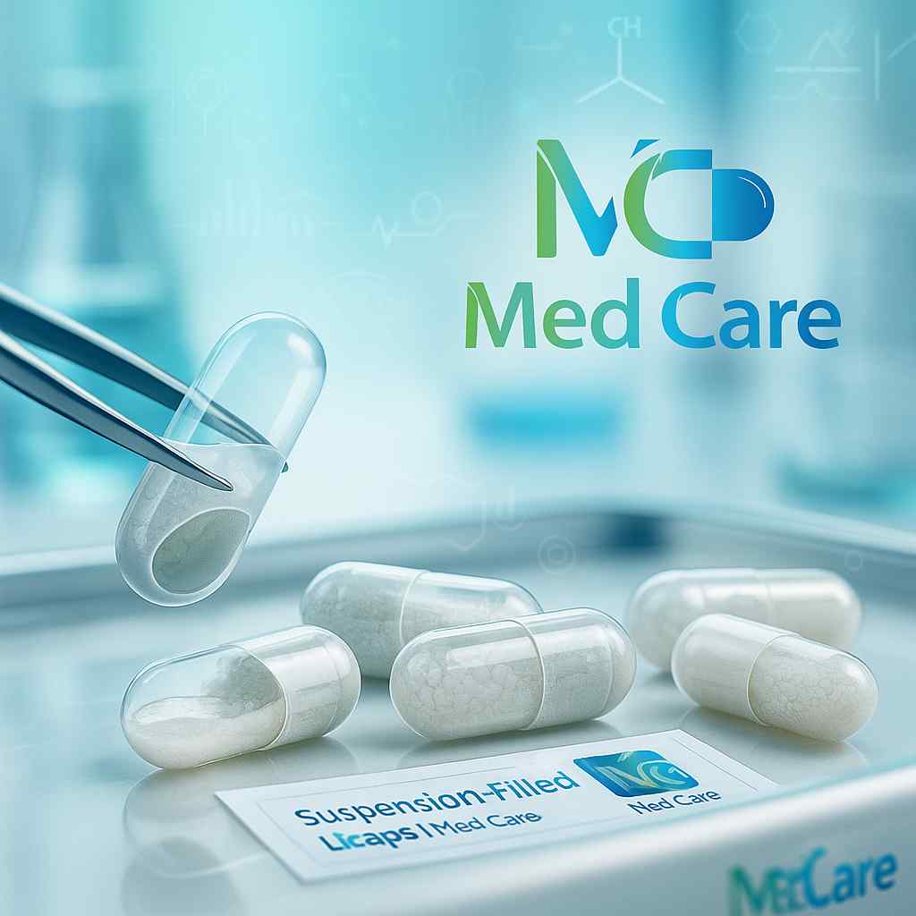 Suspension-Filled Licaps